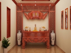 34 bàn thờ tứ linh biểu tượng trong văn hóa tâm linh Việt